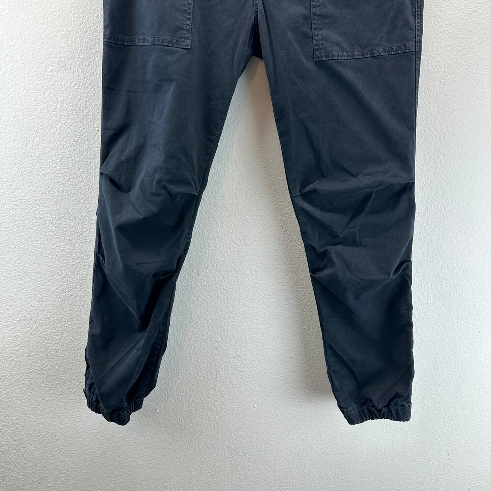 Nili Lotan Cropped French Military Pants Zip Jogger Ankle Carbon 8 - Picture 5 of 16